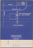 Matchbook Cover - Pryor Oldsmobile Dealership Memphis TN 40 Strike