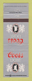 Matchbook Cover - Coors Light Beer
