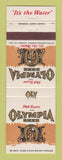 Matchbook Cover - Olympia Beer WEAR