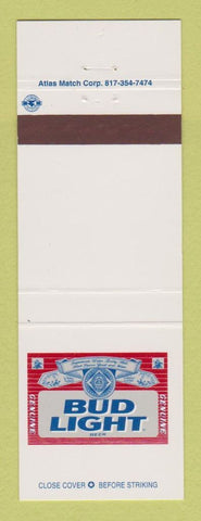 Matchbook Cover - Bud Light Beer Budweiser