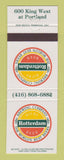 Matchbook Cover - Rotterdam Beer Toronto ON