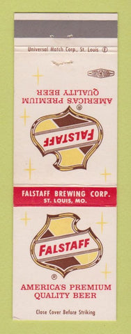 Matchbook Cover - Falstaff Beer St Louis MO