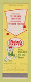 Matchbook Cover - Phelan's Paints St Louis MO William Madden