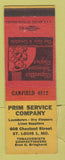 Matchbook Cover - Prim Service Company ST Louis MO Tobacco laundry