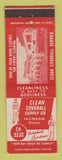 Matchbook Cover - Clean Coverall Supply St Louis MO