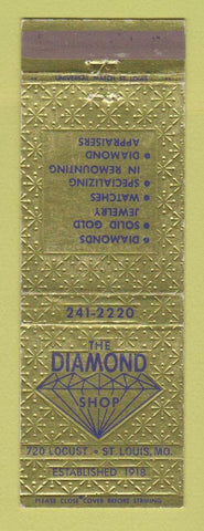 Matchbook Cover - Diamond Shop Jewelry St Louis MO