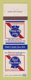 Matchbook Cover - Pabst Blue Ribbon Beer