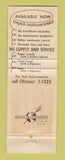 Matchbook Cover - Top Brands Soap Sales St Louis MO