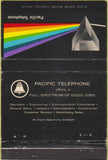 Matchbook Cover - Pacific Telephone San Francisco CA 40 Strike
