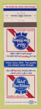 Matchbook Cover - Pabst Blue Ribbon Beer