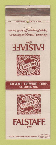 Matchbook Cover - Falstaff Beer St Louis MO WEAR