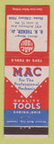 Matchbook Cover - Mac Tools ON Tucker ST Louis MO