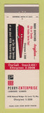 Matchbook Cover - Perry Enterprise Laundry St Louis MO