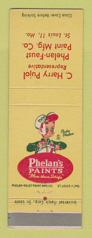 Matchbook Cover - Phelan's Paints St Louis MO C Harry Pujol