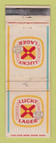 Matchbook Cover - Lucky Lager Beer WEAR