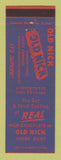 Matchbook Cover - Old Nick Candy Bar