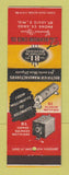 Matchbook Cover - Benwood Linze St Louis MO Metallic Selenium