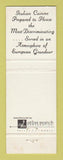 Matchbook Cover - Kemoll's Italian Restaurant St Louis MO