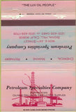 Matchbook Cover - Petroleum Specialties Co Signal Hill CA 40 Strike