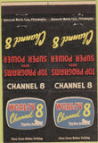 Matchbook Cover - Channel 8 TV  40 Strike