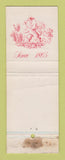 Matchbook Cover - Hamm's Beer WEAR