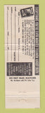 Matchbook Cover - Falstaff Beer St Louis MO