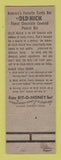Matchbook Cover - Old Nick Candy Bar Bit O Honey