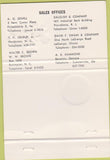 Matchbook Cover - Harriet  and  Henderson Cotton Mills NC 40 Strike