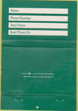 Matchbook Cover - Borrowed Money Bar ? Dallas TX 40 Strike