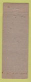 Matchbook Cover - Sunset Bowling Center Hollywood CA Warner Bros Movies
