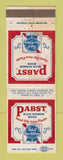 Matchbook Cover - Pabst Blue Ribon Beer WEAR