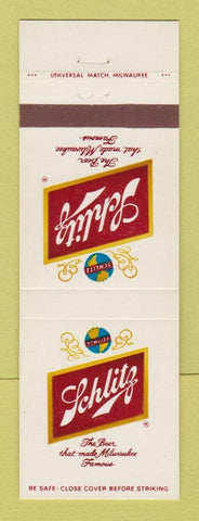 Matchbook Cover - Schlitz Beer