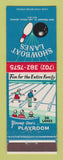 Matchbook Cover - Showboat Lanes Bowling Las Vegas NV
