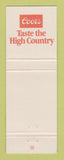 Matchbook Cover - Coors Beer