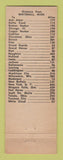 Matchbook Cover - Melodee Motel Whitehall MI