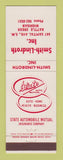 Matchbook Cover - Smith Lindroth Battle Creek MI State Auto Insurance