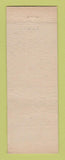 Matchbook Cover - Barnes Cabins Indian River MI