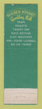 Matchbook Cover - Golden Nugget Casino Las Vegas NV feature