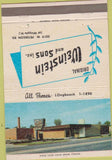 Matchbook Cover - Weinstein  and  Sons Funeral Home Chicago IL 40 Strike