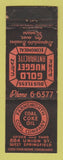 Matchbook Cover - Farnsworth Coal Company West Springfield MA? WEAR