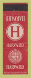 Matchbook Cover - Harvard University Cooperative Society WEAR