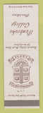 Matchbook Cover - Pembroke College Providence RI
