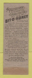 Matchbook Cover - Old Nick Bit O Honey Candy Bar