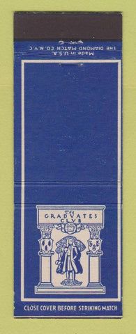 Matchbook Cover - Graduates Club