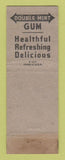 Matchbook Cover - Double Mint Chewing Gum girlie  Full Length