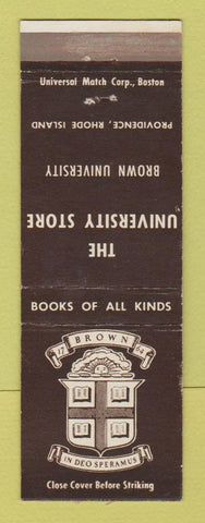 Matchbook Cover - Brown University Providence RI