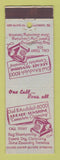 Matchbook Cover - Arcade Sunshine Cleaners WORN
