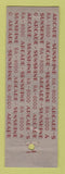Matchbook Cover - Arcade Sunshine Cleaners WORN