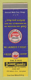 Matchbook Cover - Belmont Laundry Cleaners Springfield MA