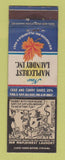 Matchbook Cover - Maplecrest Laundry Cleaners Plainfield NJ